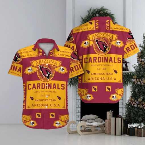 Arizona Cardinals Hawaiian Shirt Short Sleeve Tropical
