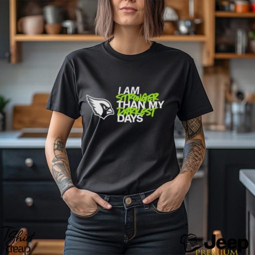 Arizona Cardinals I Am Stronger Than My Darkest Days shirt