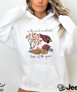 Arizona Cardinals In The Most Wonderful Time Of The Year 2023 T shirt