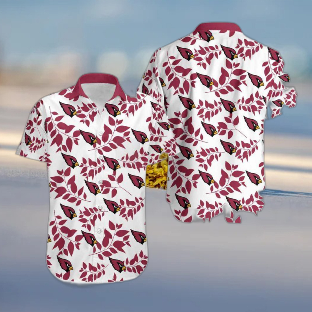 NEW FASHION 2023 Arizona Cardinals Hawaiian Shirts flower gift for summer