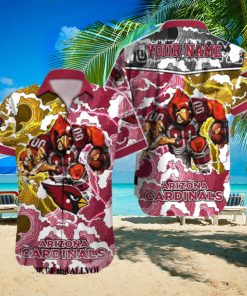 Arizona Cardinals NFL Full Printing Classic Hawaiian Button Shirt