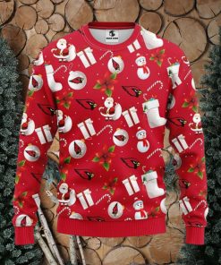 Arizona Cardinals Santa Claus Snowman Christmas Ugly Sweater Sport Christmas Gift Ideas