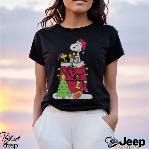 Arizona Cardinals Snoopy Christmas Shirt