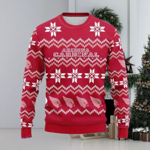 Arizona Cardinals Ugly Christmas Sweater 3D Gift For Fans