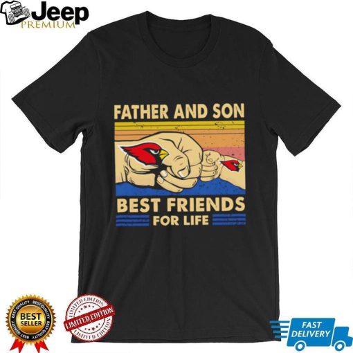 Arizona Cardinals father and son best friends for life logo Vintage shirt