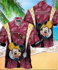 Arizona Cardinals nfl mickey mouse Hawaiian Shirt custom for fan