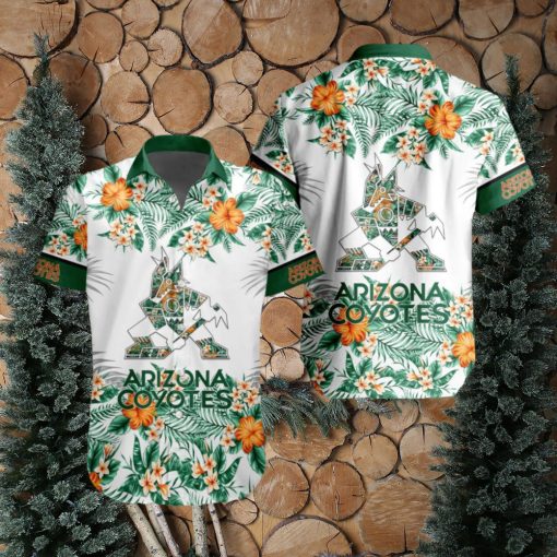 Arizona Coyotes NHL Team Beach Vibe Hawaiian Shirt