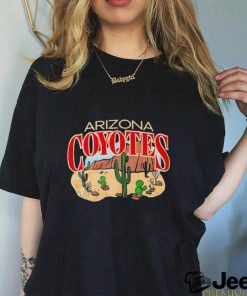 Arizona Coyotes cacti 2023 shirt