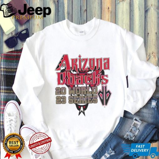 Arizona DBacks Diamondbacks 2023 World Series Snake Shirt