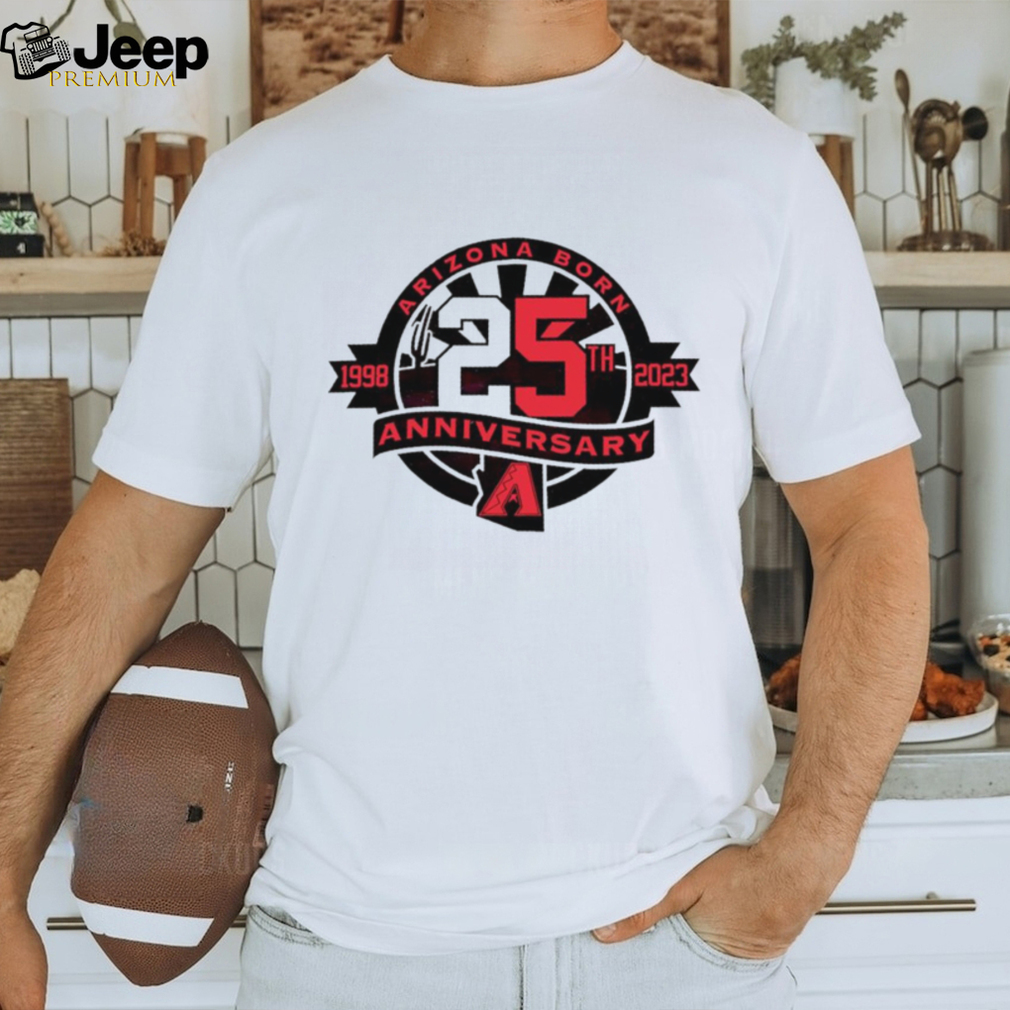 Arizona Diamondbacks 25th Anniversary 1998 2023 shirt - teejeep