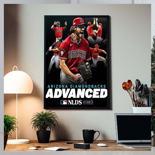 Arizona Diamondbacks Advance To 2023 MLB NLDS Embrace The Chaos Home Decor Poster Canvas