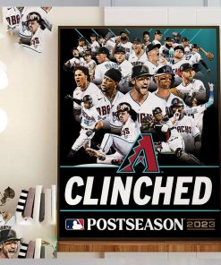 Arizona Diamondbacks Are Back In The MLB Postseason 2023 Home Decor Poster Canvas