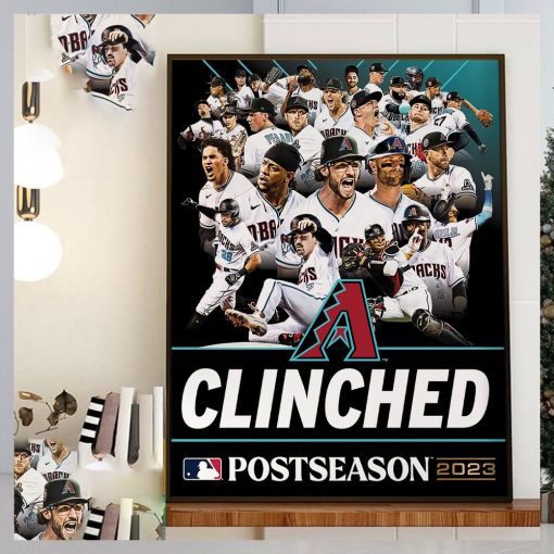 Arizona Diamondbacks Are Back In The MLB Postseason 2023 Home Decor Poster Canvas