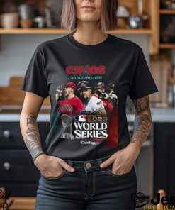 Arizona Diamondbacks Chaos Continues 2023 World Series Poster Shirt