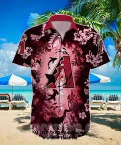 Arizona Diamondbacks MLB 3D Full Printed Hawaiian Aloha Shirt