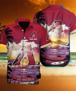 Arizona Diamondbacks MLB Custom Full Printing Unisex Hawaiian Shirt