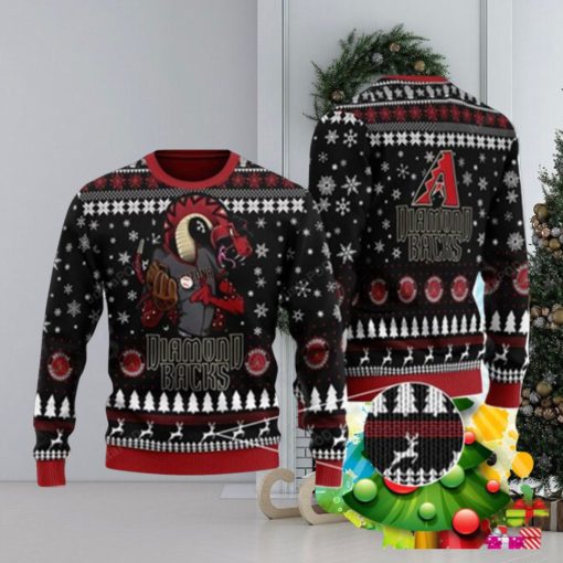 Arizona Diamondbacks Snake MLB Christmas Ugly Sweater Best Gift For Men And Women