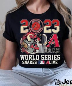 Arizona Diamondbacks World Series 2023 Snake Alive Shirt