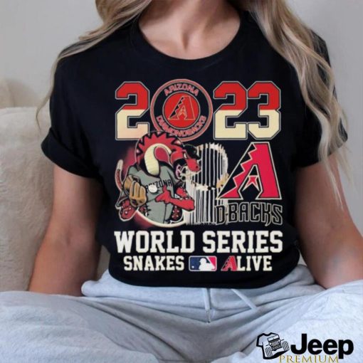 Arizona Diamondbacks World Series 2023 Snake Alive Shirt