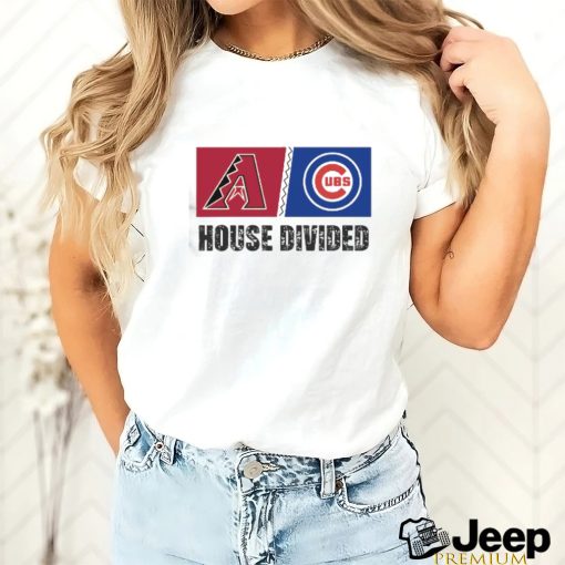 Arizona Diamondbacks vs Chicago Cubs House Divided Shirt