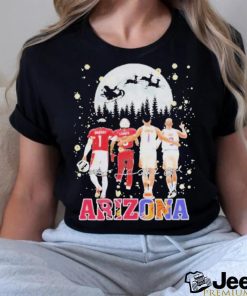 Arizona Sport Team Merry Christmas Signatures 2023 Shirt