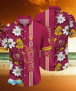 Arizona State Sun Devils NCAA2 Flower Hawaii Shirt For Fans