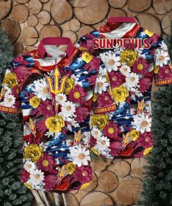 Arizona State Sun Devils NCAA2 Hawaii Shirt Independence Day