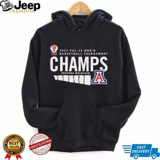 Arizona Wildcats Blue 84 2023 PAC 12 Men’s Basketball Conference Tournament Champions shirt