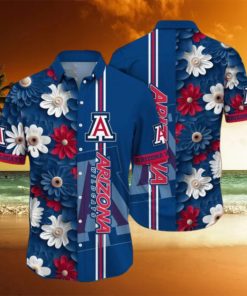 Arizona Wildcats NCAA3 Flower Hawaii Shirt For Fans