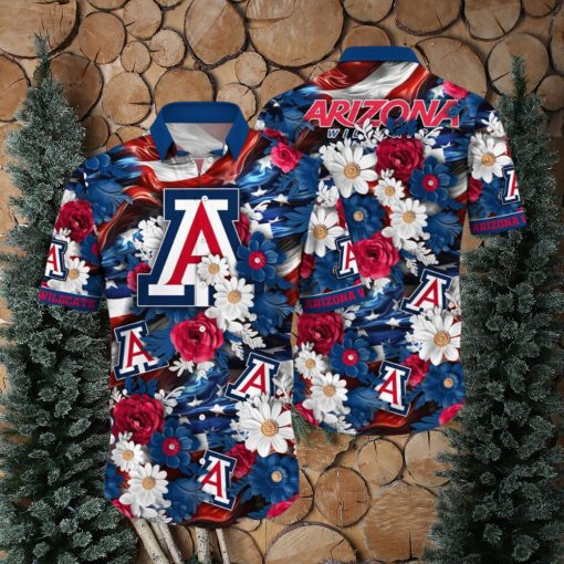 Arizona Wildcats NCAA3 Hawaii Shirt Independence Day