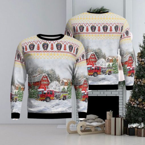 Arkansas, Beaver Lake Fire Department Ugly Xmas Sweater