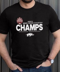 Arkansas Razorbacks 2023 SEC Men’s Cross Country Champions Locker Room T Shirt