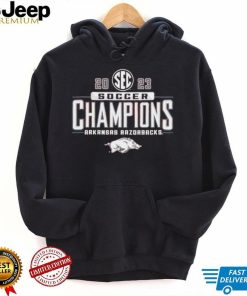 Arkansas Razorbacks 2023 SEC Women’s Soccer Regular Season Champions shirt