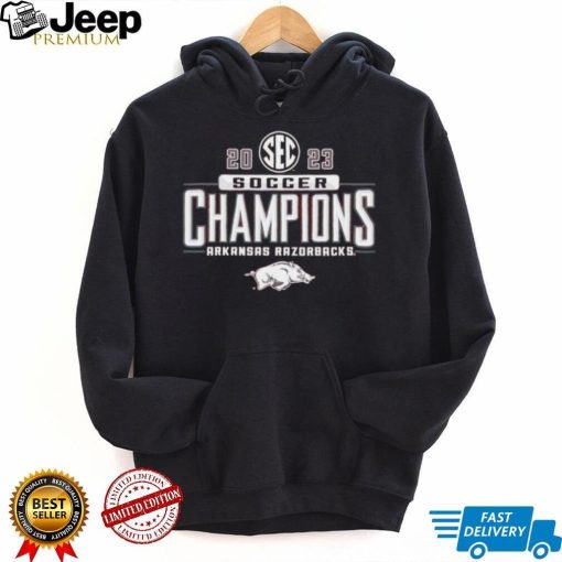 Arkansas Razorbacks 2023 SEC Women’s Soccer Regular Season Champions shirt