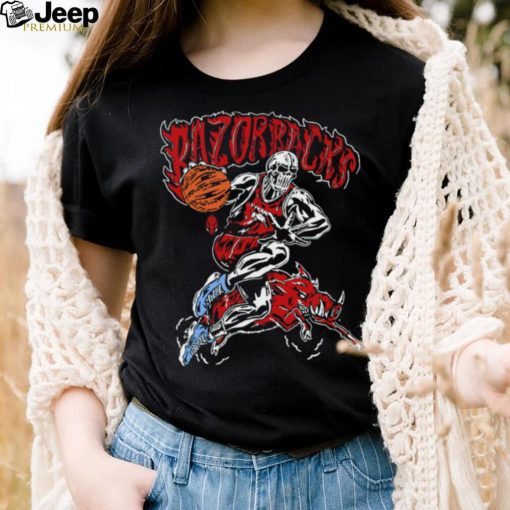 Arkansas Razorbacks Warren Lotas skeleton shirt