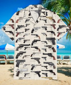 Armory Pistol Globe Collection Hawaiian Shirt EDtK8rPVV