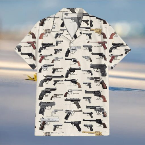 Armory Pistol Globe Collection Hawaiian Shirt