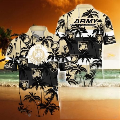 Army Black Knights All Over Print Logo And Coconut Trending Summer Gift Aloha Hawaiian Shirt