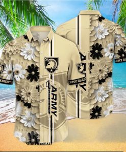 Army Black Knights NCAA Floral Unisex All Over Printed Hawaiian Shirt