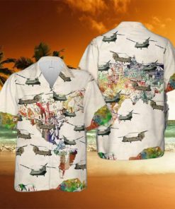 Army Boeing Ch 47 Chinook Hawaiian Shirt