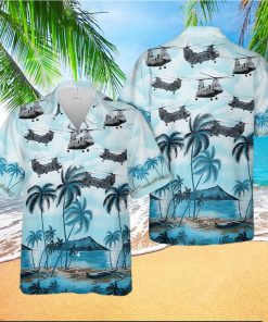 Army Boeing Vertol Ch 46 Sea Knight Trending Hawaiian Shirt