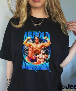 Arnold Schwarzenegger younger retro shirt