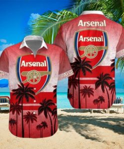 Arsenal F.C Hawaiian Shirt And Beach Shorts