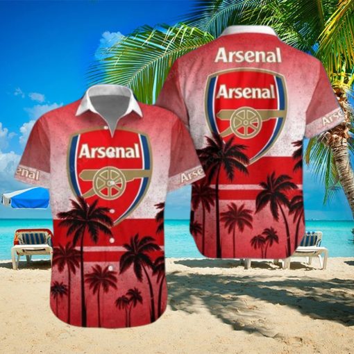 Arsenal F.C Hawaiian Shirt And Beach Shorts