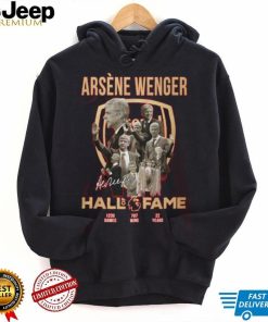 Arsene Wenger Hall Of Fame Signautre T Shirt