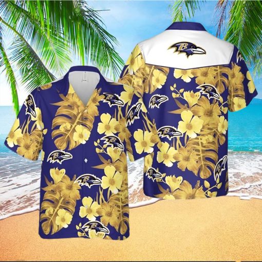 Art Baltimore Ravens Nfl Trending Hawaiian Shirt