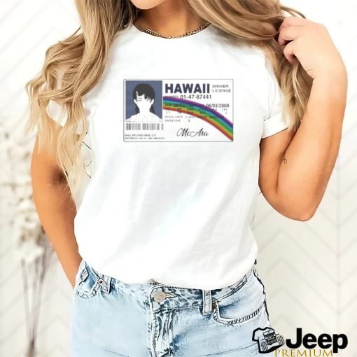 Asa Mitaka Hawaii Driver License Shirt