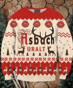 Asbach Ugly Christmas Sweater, Gift for Christmas Holiday