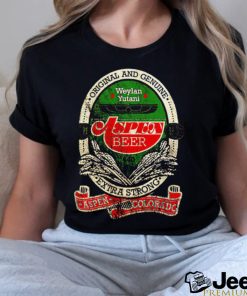 Aspen Beer Weylan Yutani Original and Genuine retro logo shirt