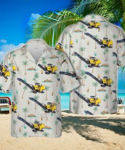 Asphalt Milling Machine Hawaiian Shirt Gift For Fans